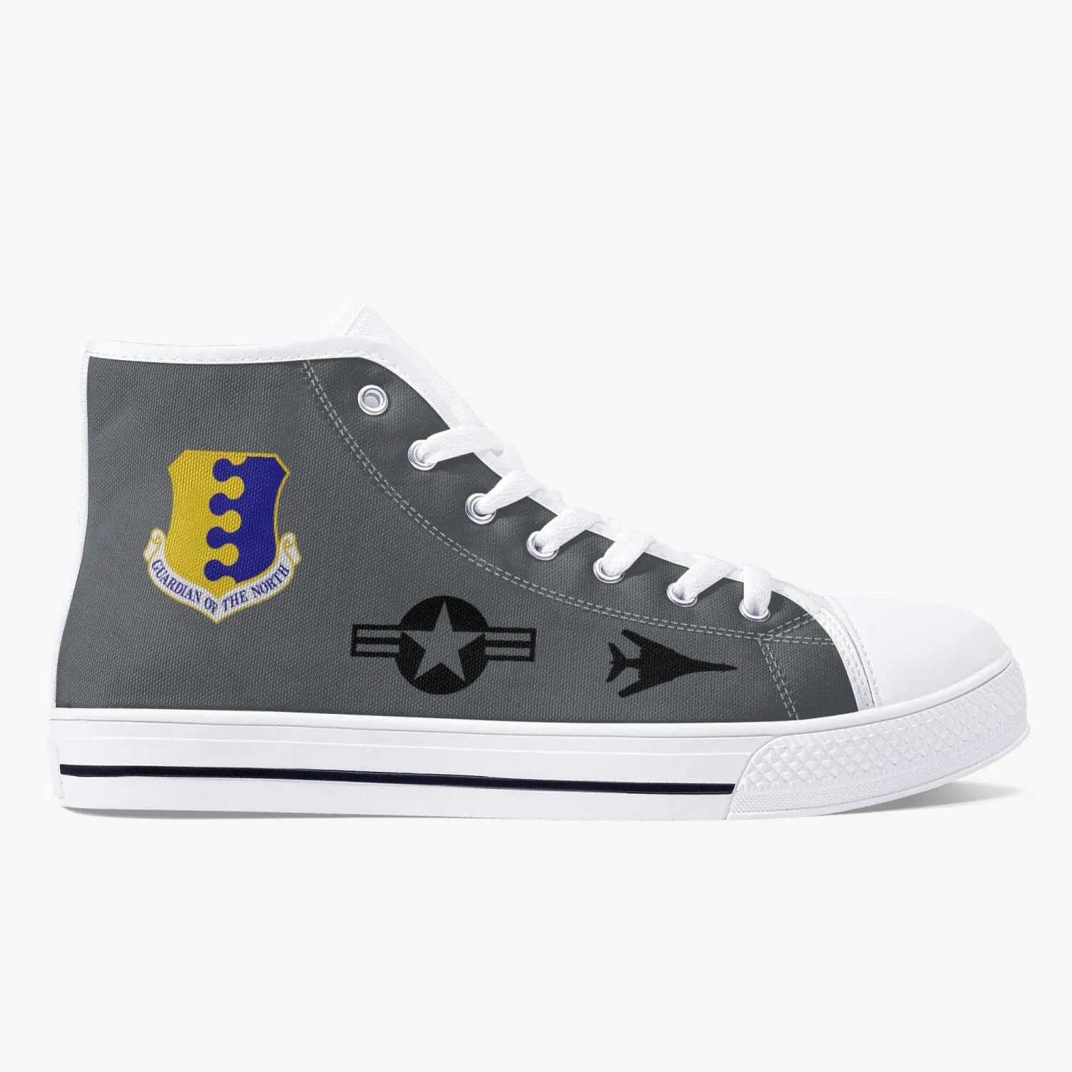 B-1 Lancer (83-0067) High Top Canvas Shoes