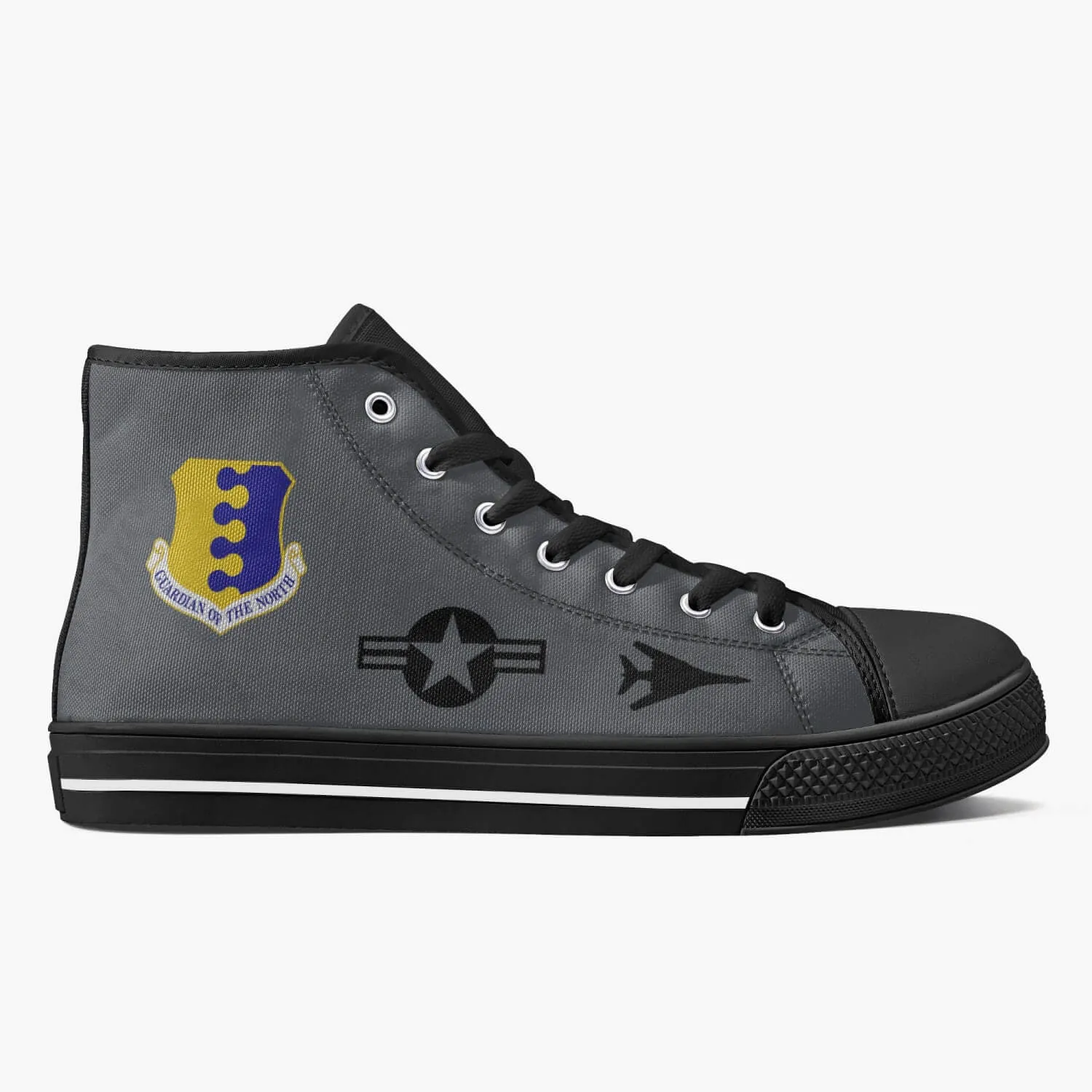 B-1 Lancer (83-0067) High Top Canvas Shoes