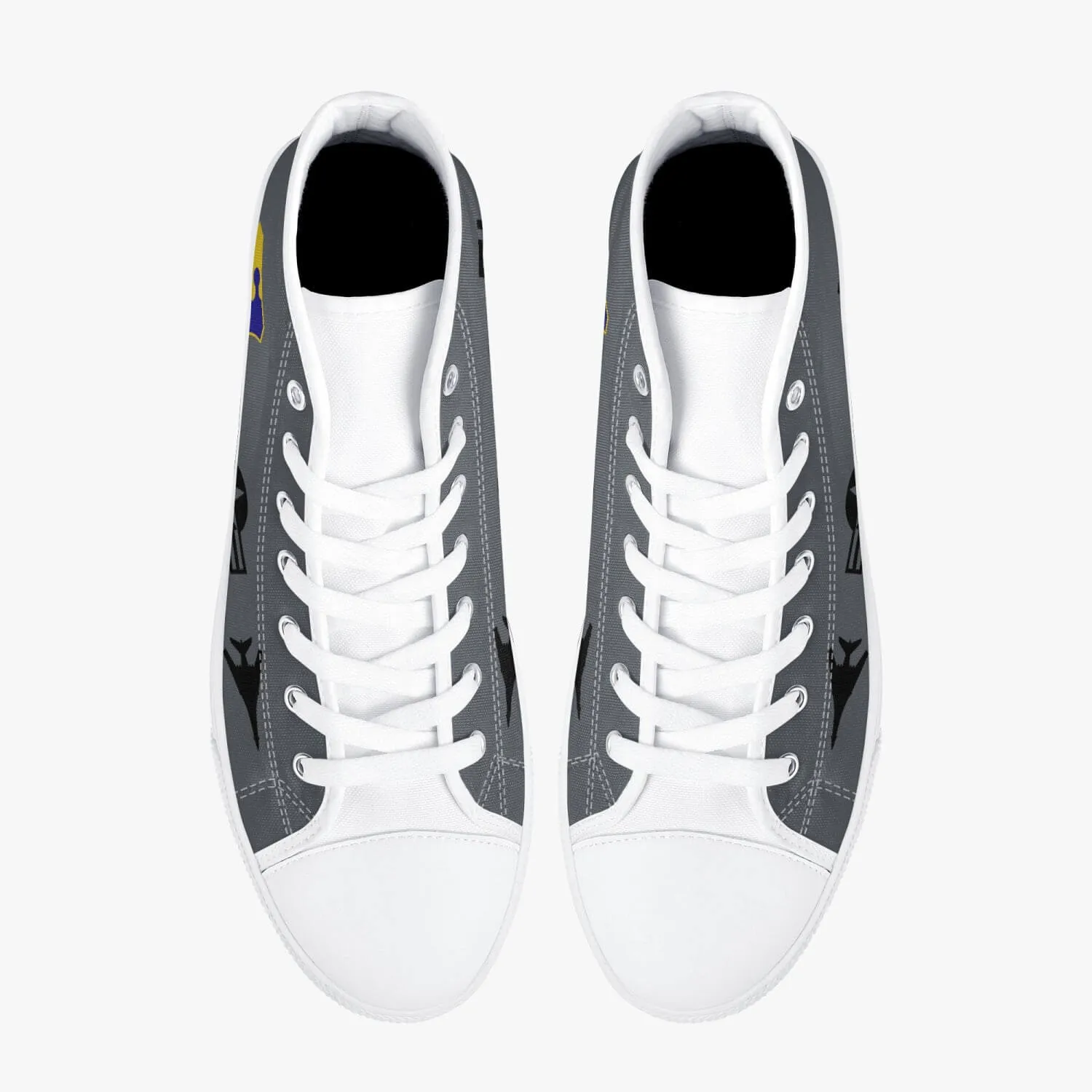B-1 Lancer (83-0067) High Top Canvas Shoes