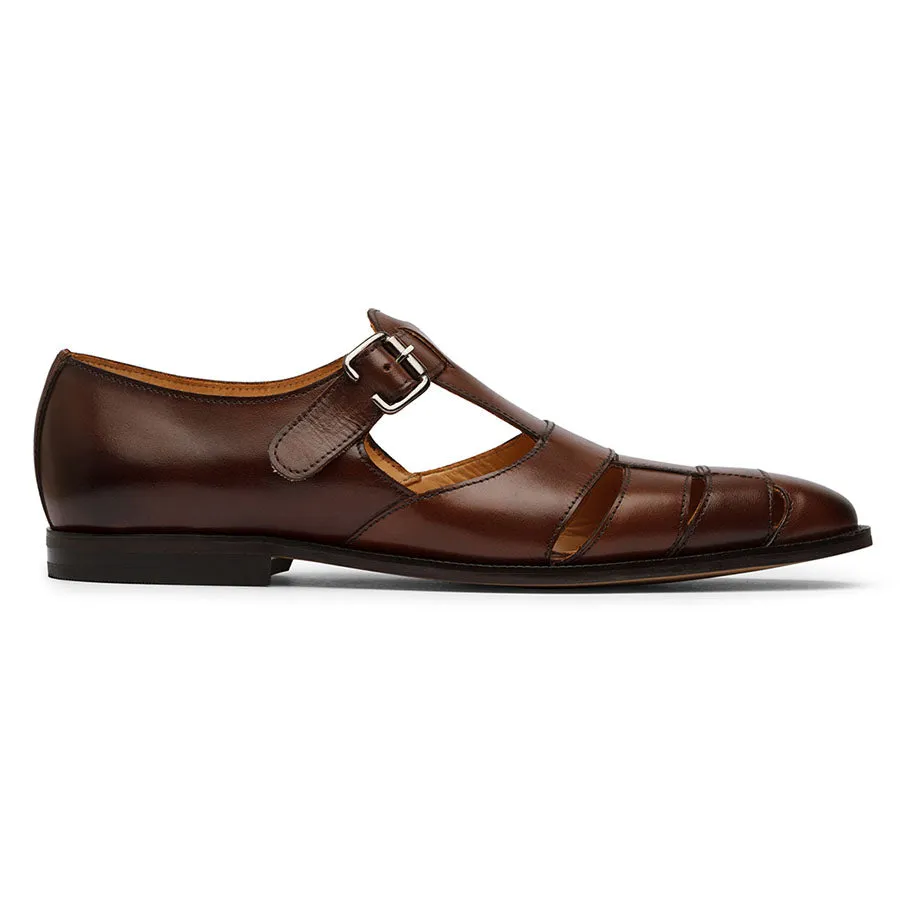 Brown Roman Sandals