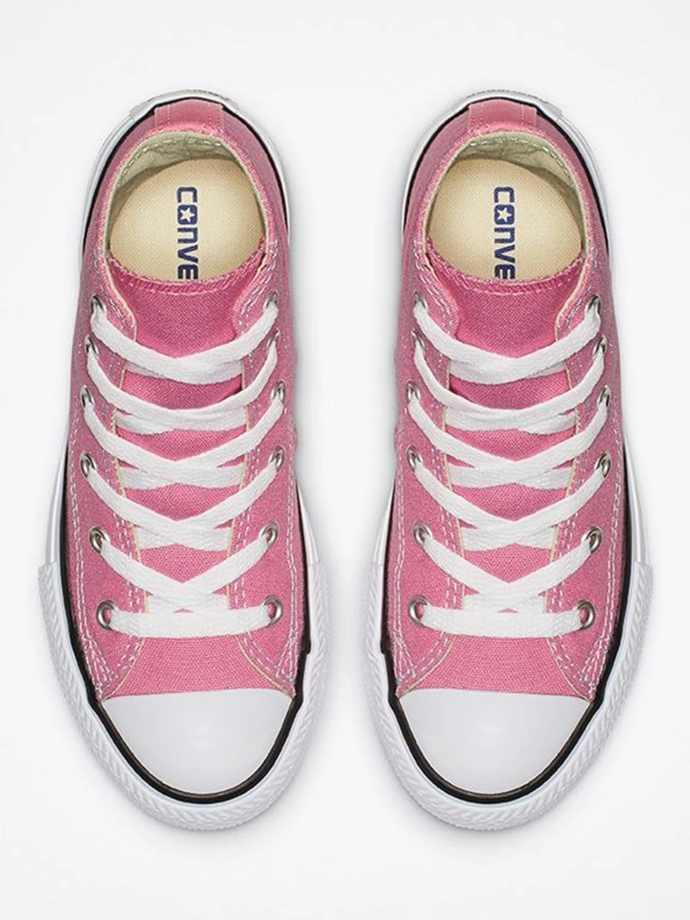 Classic Chuck Hi Pink Shoes (Kids)