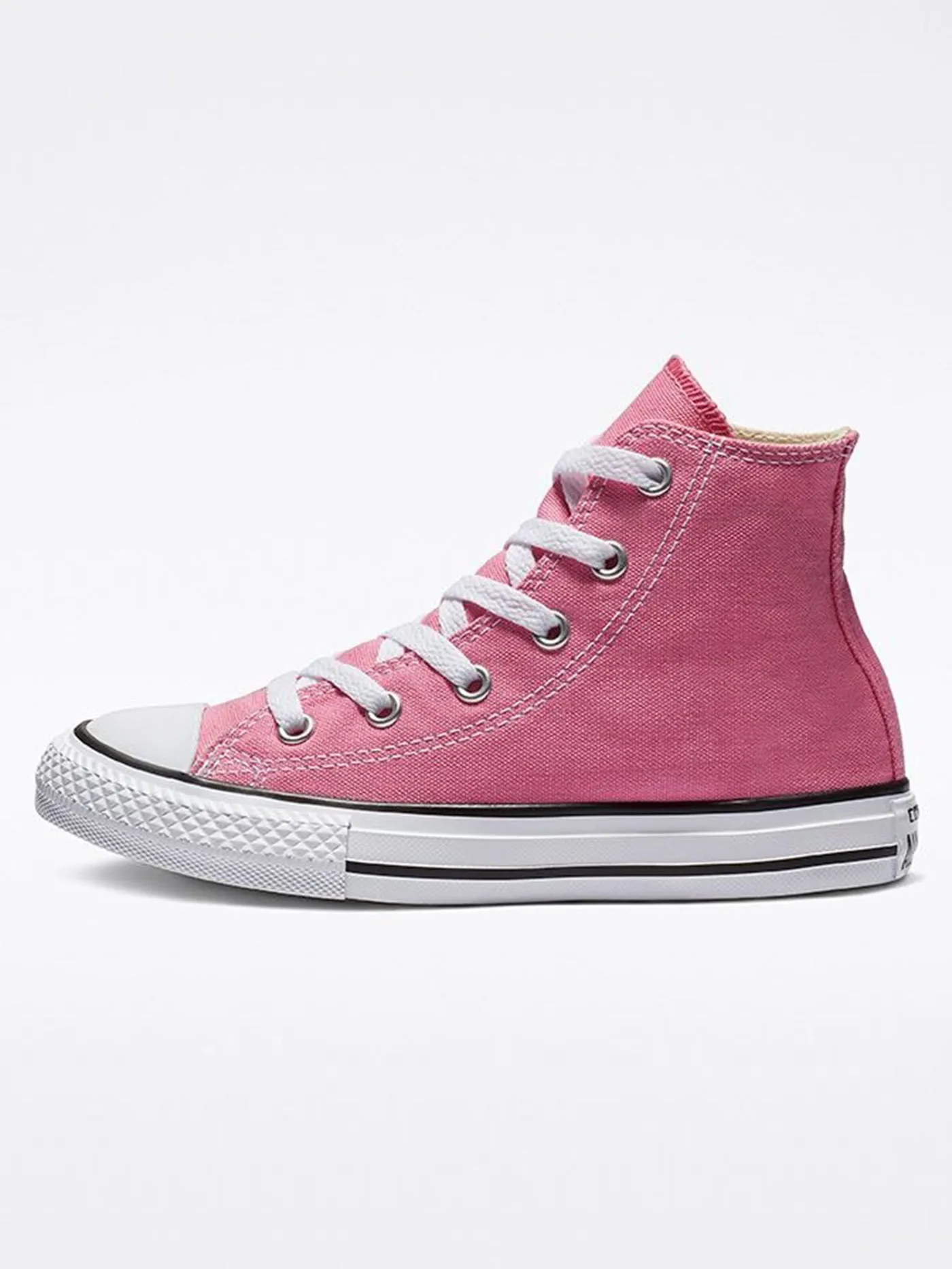 Classic Chuck Hi Pink Shoes (Kids)