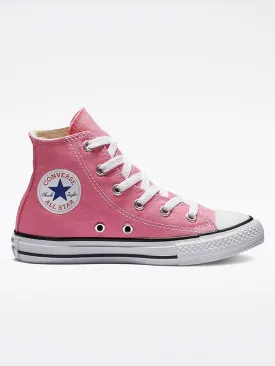Classic Chuck Hi Pink Shoes (Kids)