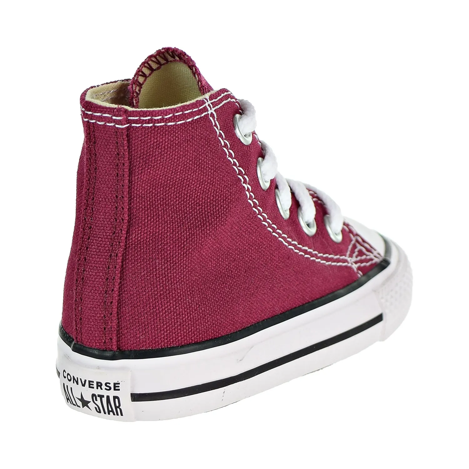 Converse Chuck Taylor HI Toddlers Shoes Maroon