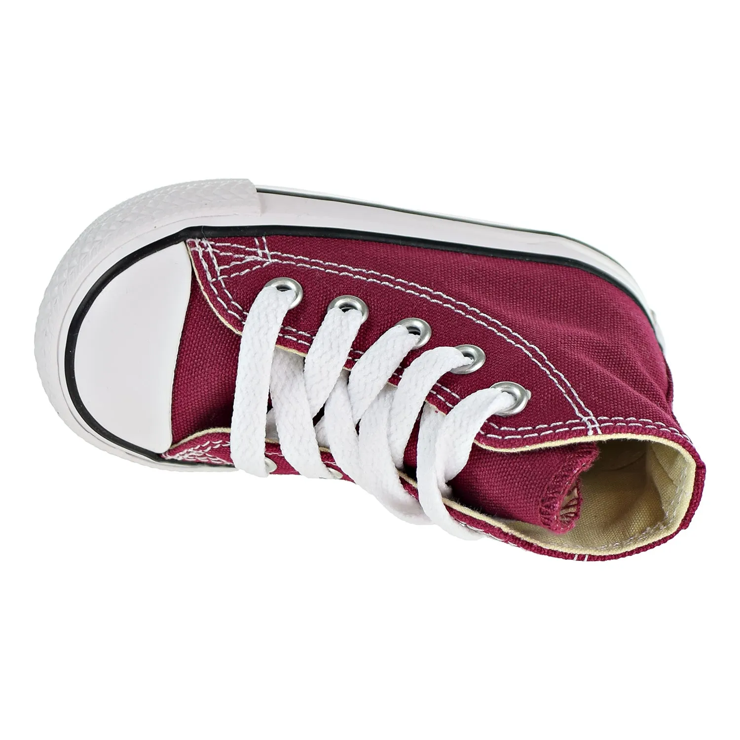 Converse Chuck Taylor HI Toddlers Shoes Maroon