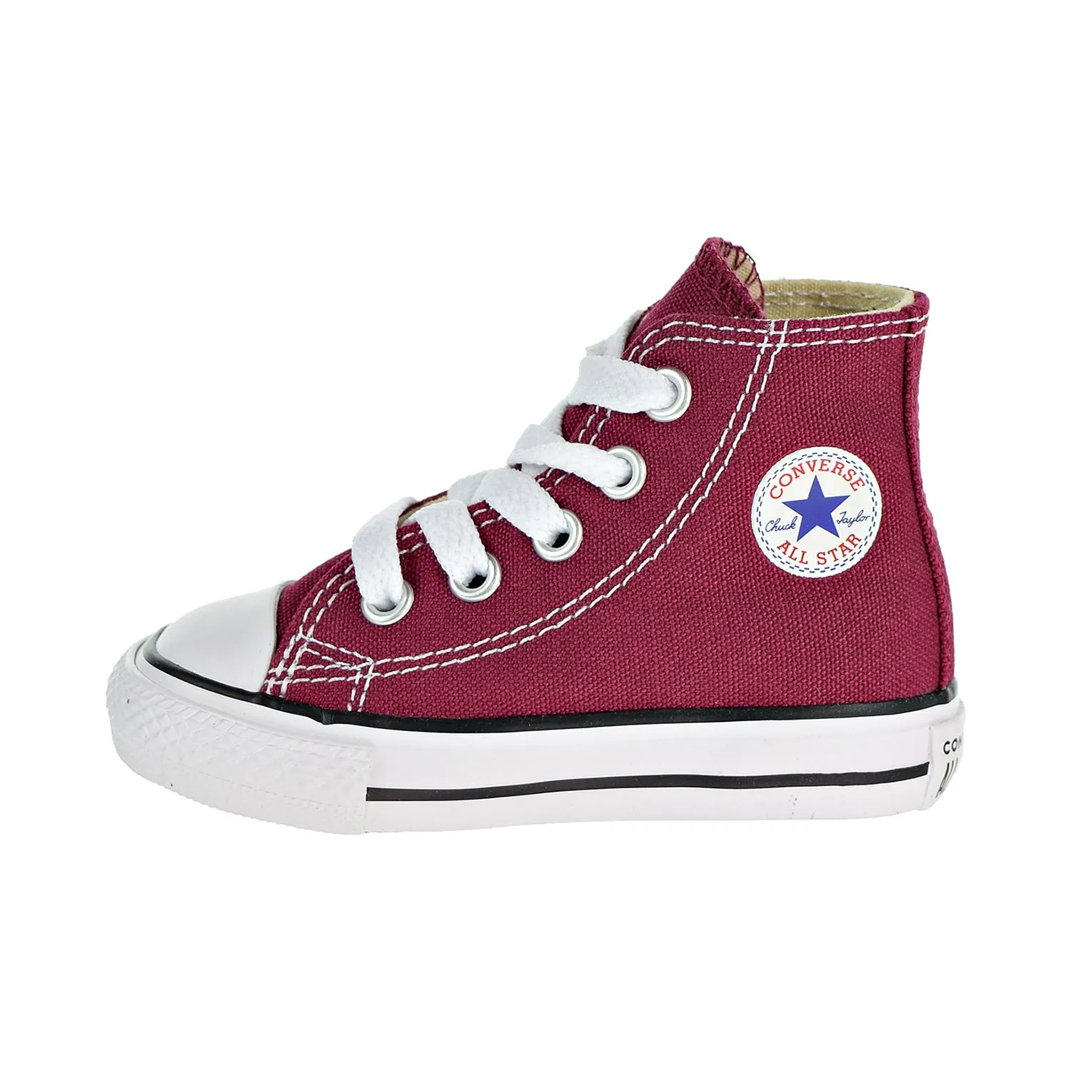 Converse Chuck Taylor HI Toddlers Shoes Maroon