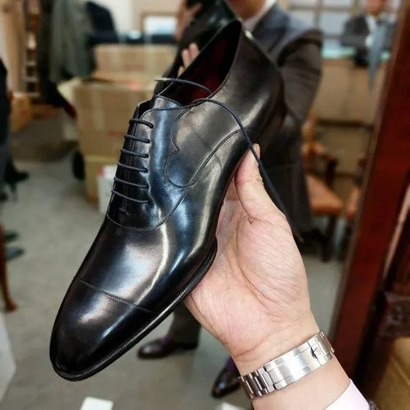 il Rosso 5 - Red Bottom sole Leather Oxford Shoes For Men