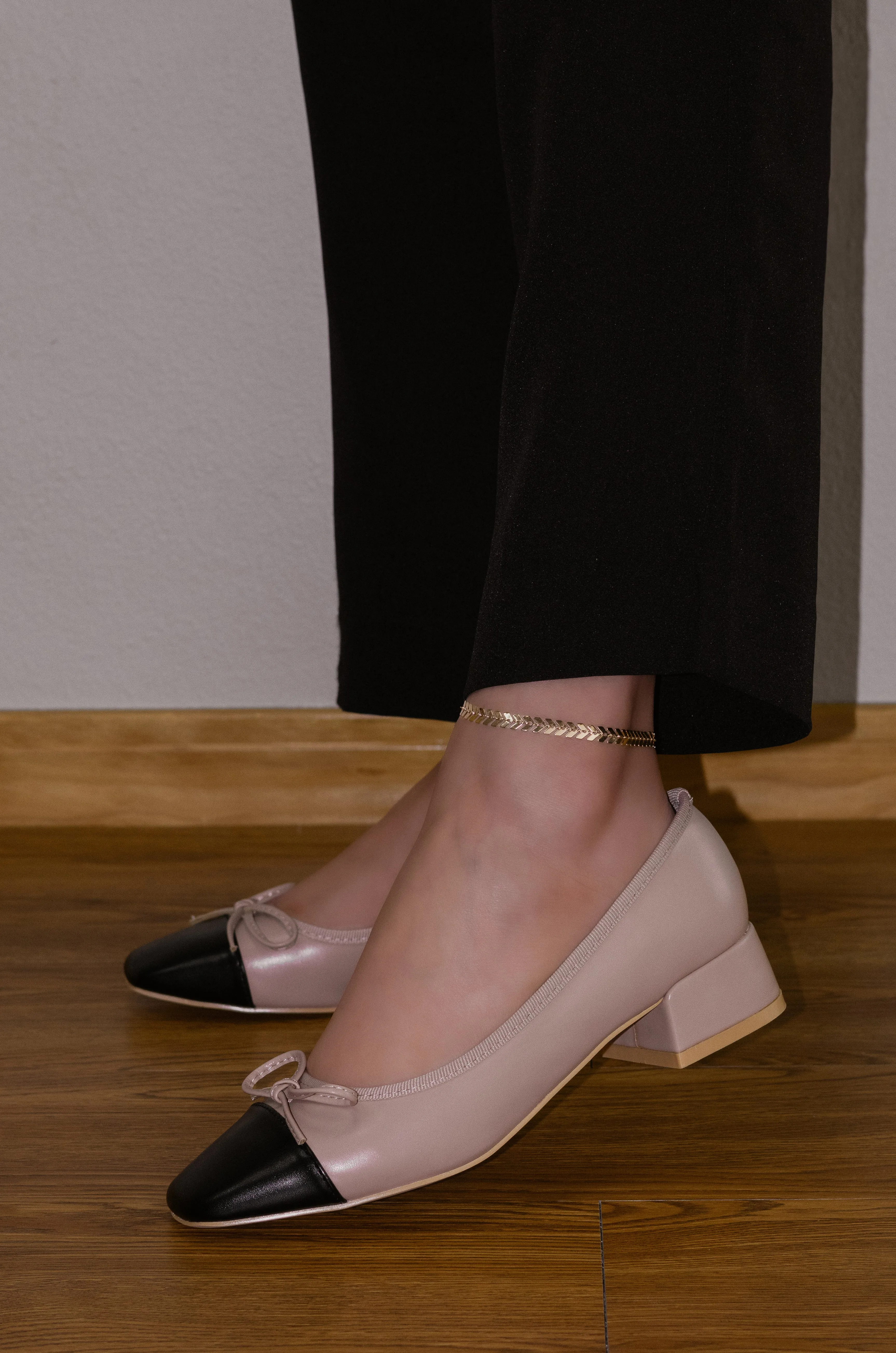 Marie - Women's Slip On Block Mid Heels