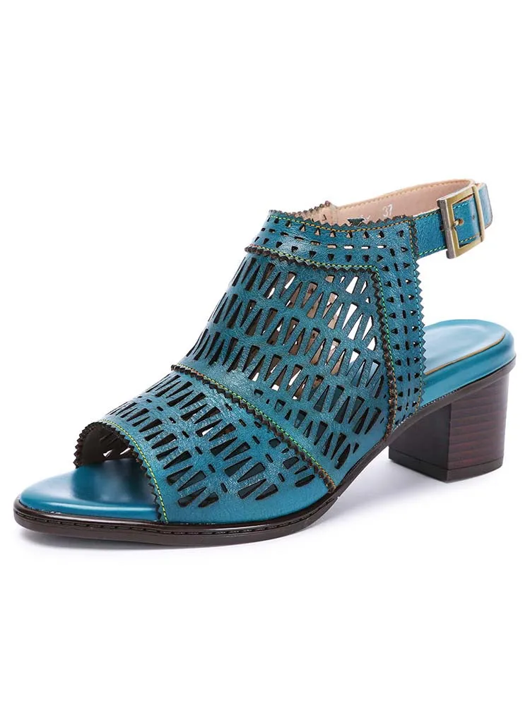 Marisol Leather Roman Sandals