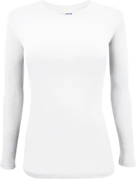 Natural Uniforms Women's Under Scrub Tee Crew Neck Long Sleeve T-Shirt