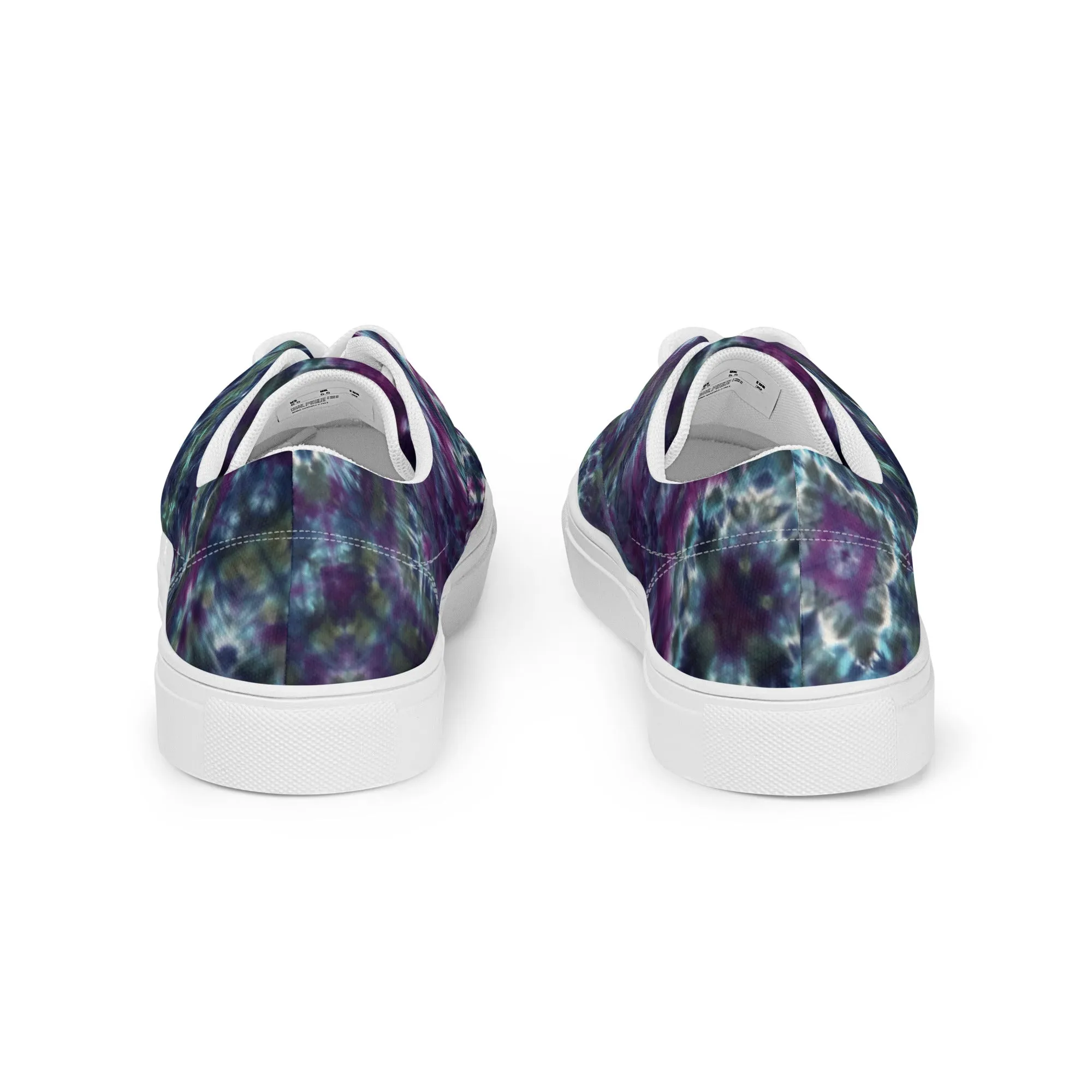 'Parallel Universes' Men’s lace-up canvas shoes