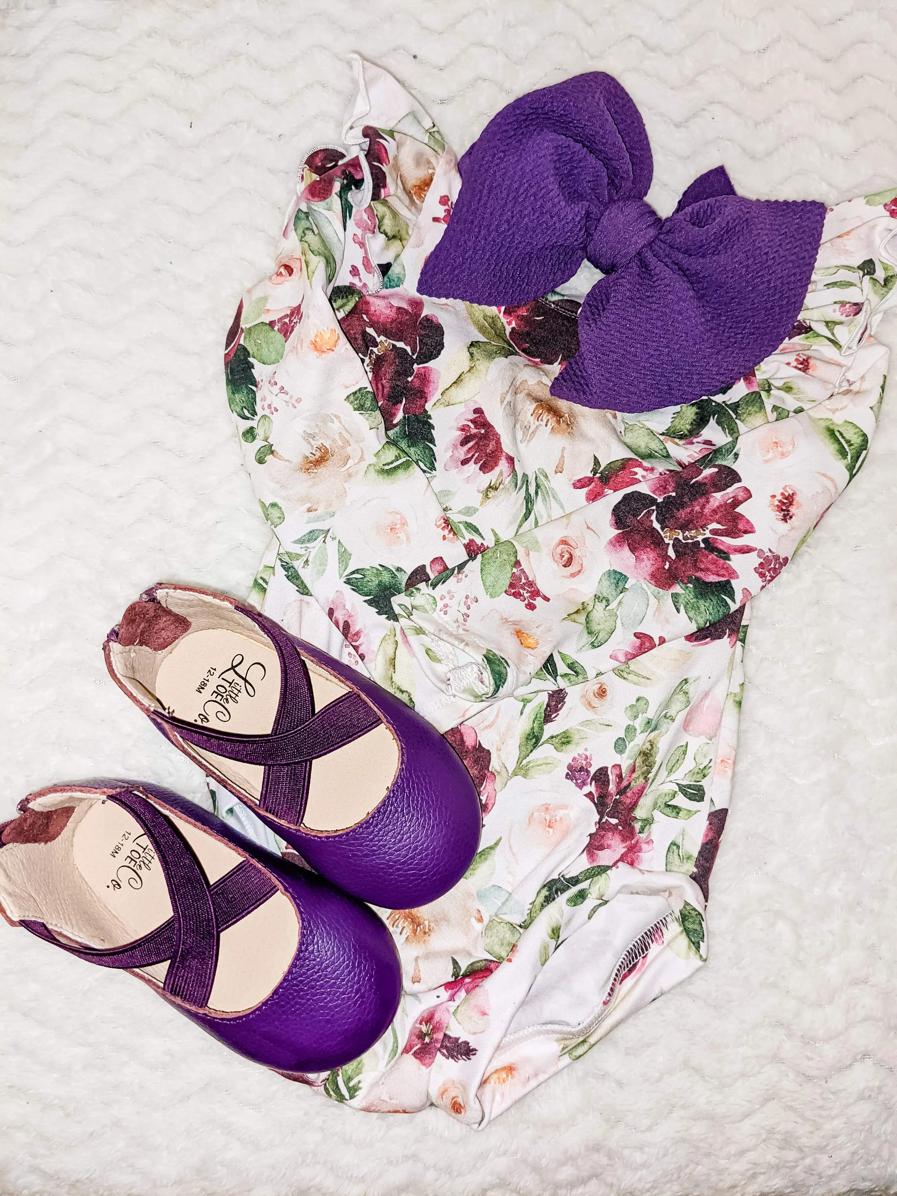 Pledge Purple Ballet Flats
