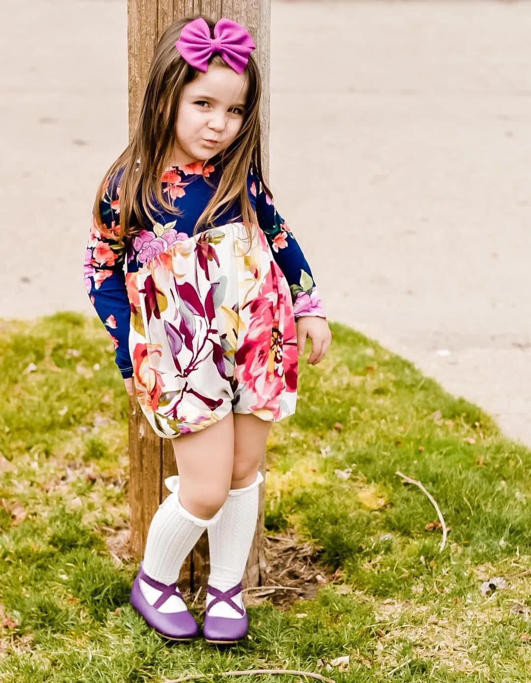 Pledge Purple Ballet Flats