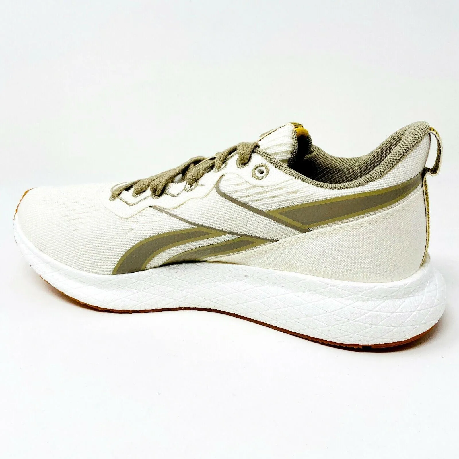 Reebok Forever Floatride Grow White Straw Womens Running Shoes FZ0693