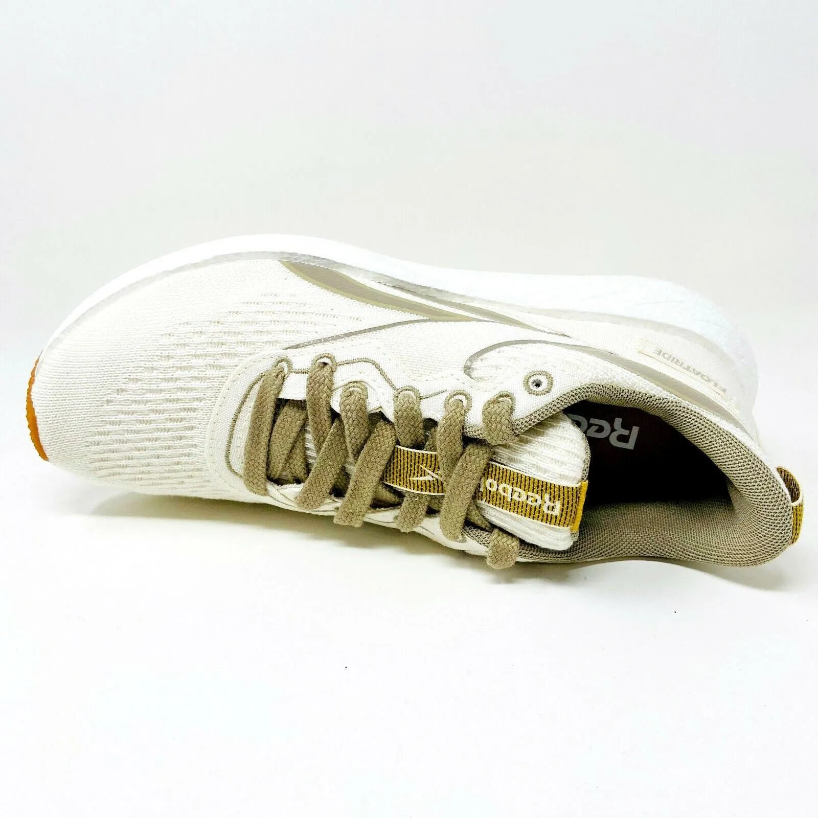 Reebok Forever Floatride Grow White Straw Womens Running Shoes FZ0693