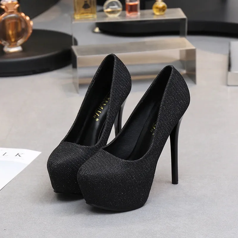 Sexy Slimming Waterproof Platform Shoes