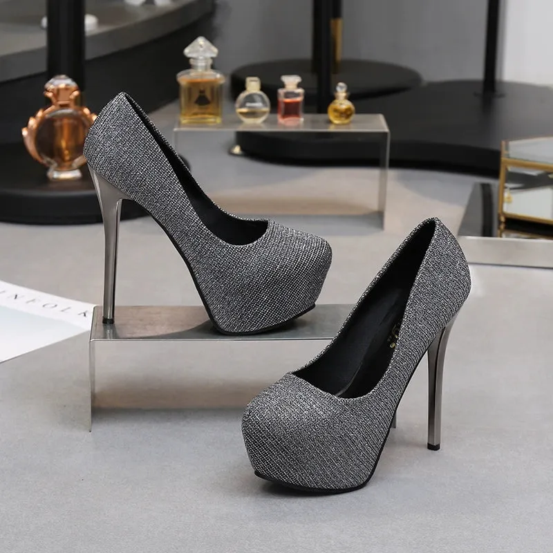 Sexy Slimming Waterproof Platform Shoes