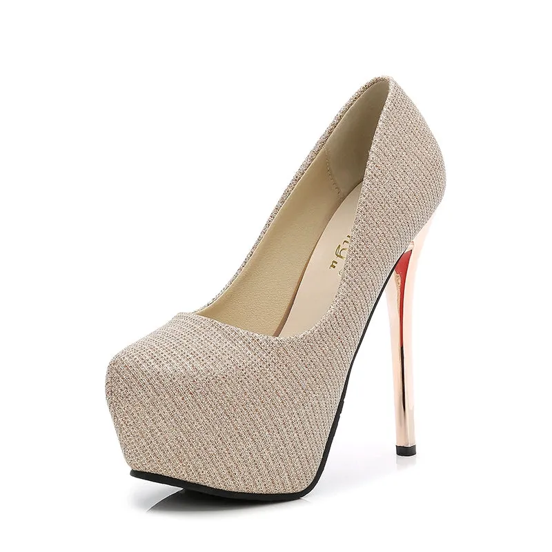 Sexy Slimming Waterproof Platform Shoes