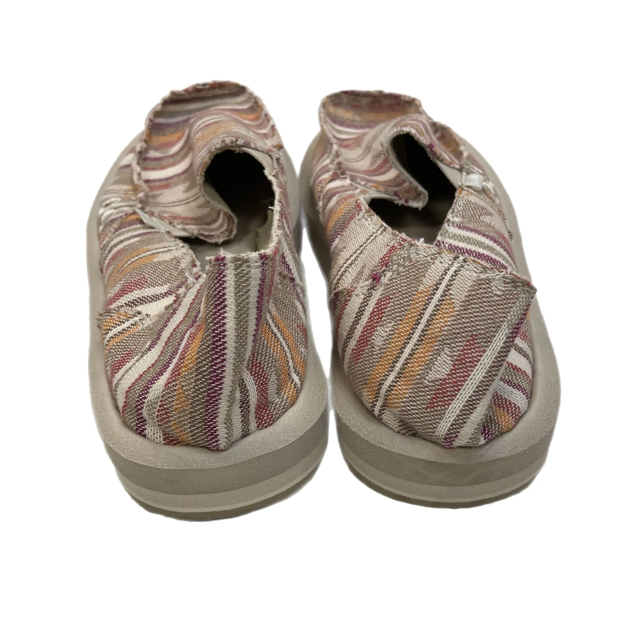 Shoes Flats Boat By Sanuk  Size: 8