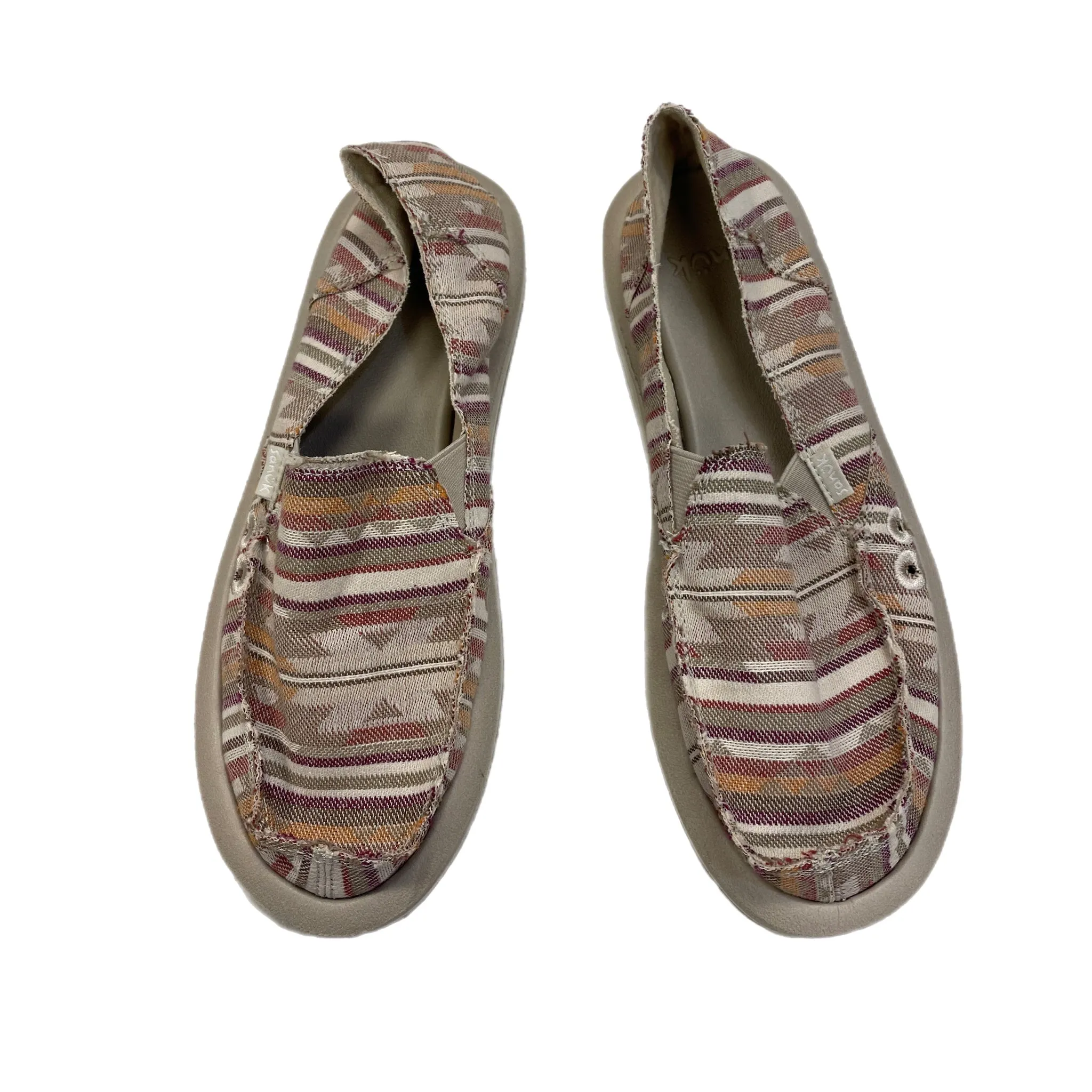 Shoes Flats Boat By Sanuk  Size: 8