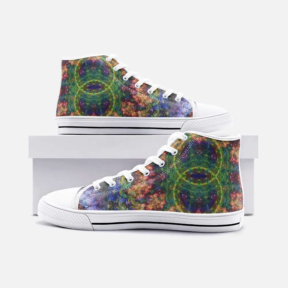 Starflow Psychedelic Canvas High-Tops