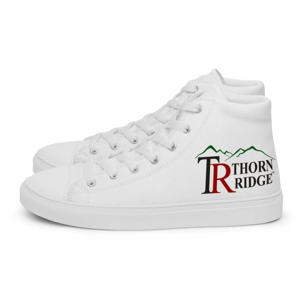 Women’s high top canvas shoes