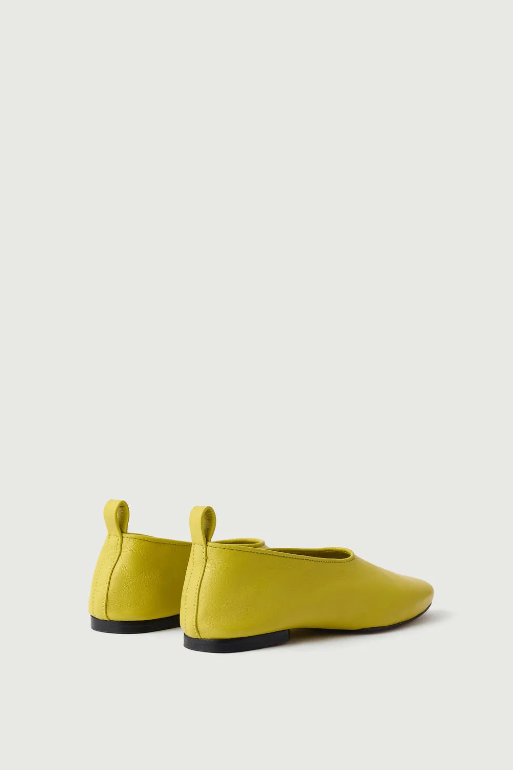 YELLOW BALA BALLET FLATS