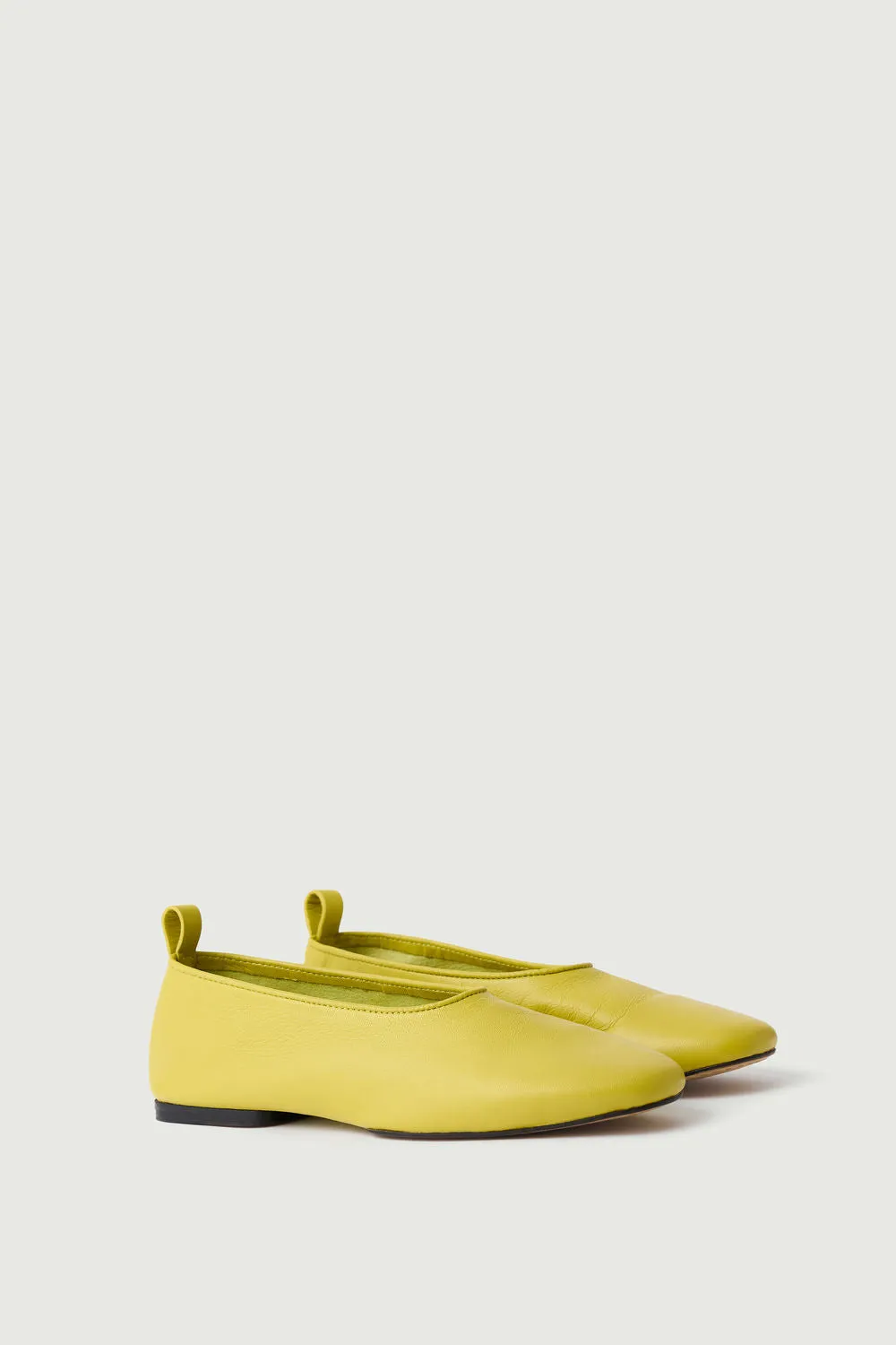 YELLOW BALA BALLET FLATS